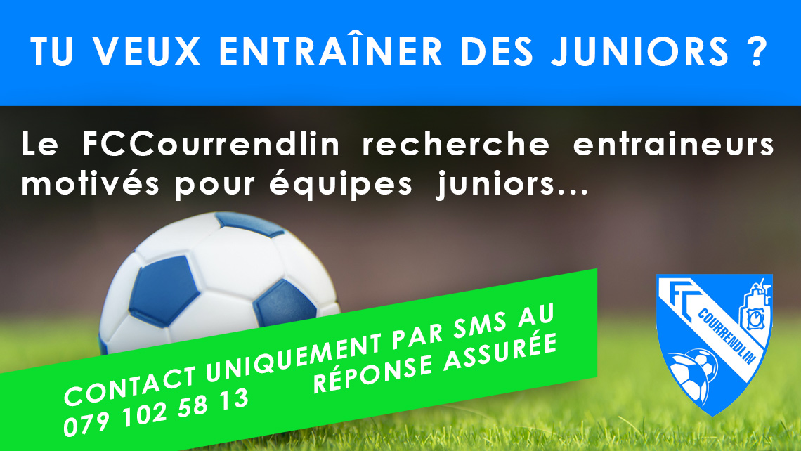 Le FCC recherche des entraîneurs pour des juniors