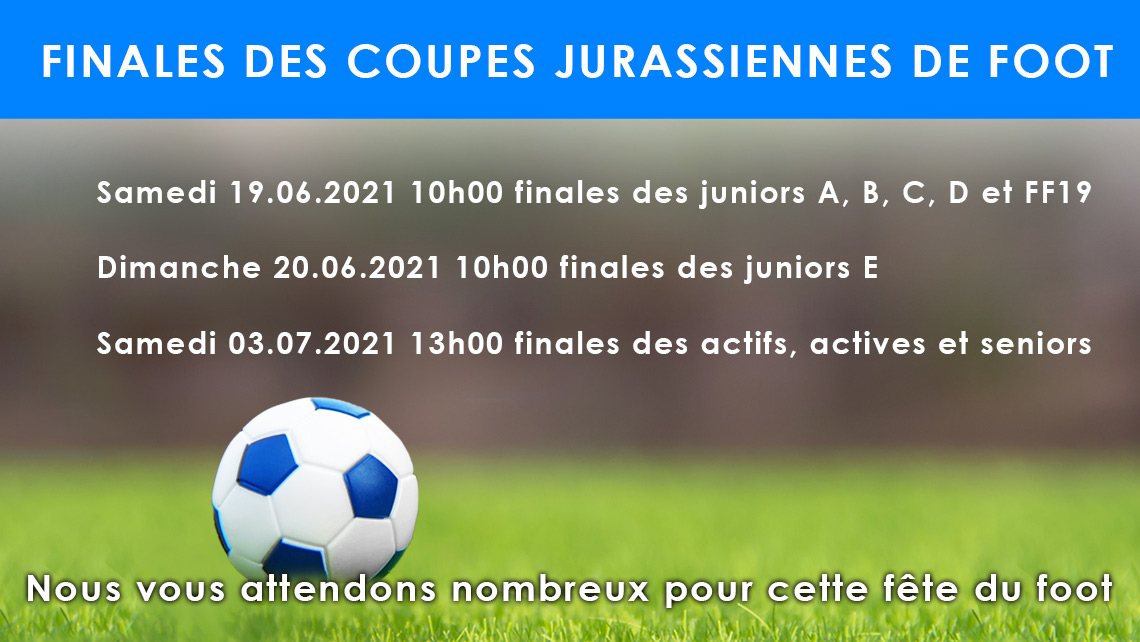 Finale des coupes jurassiennes de football